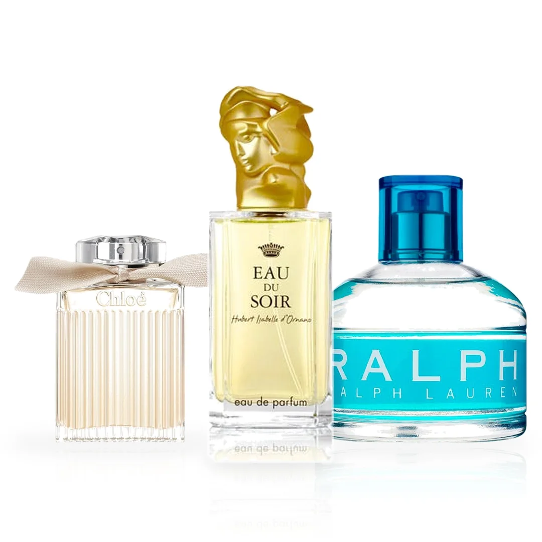 Pack de 3 Perfumes 100ML: Chloé, Ralph Lauren Ralph y Sisley Eau du Soir
